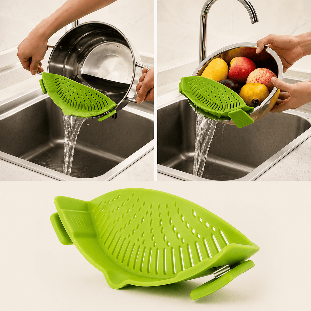 Clip On Pot Strainer - Living Crafted