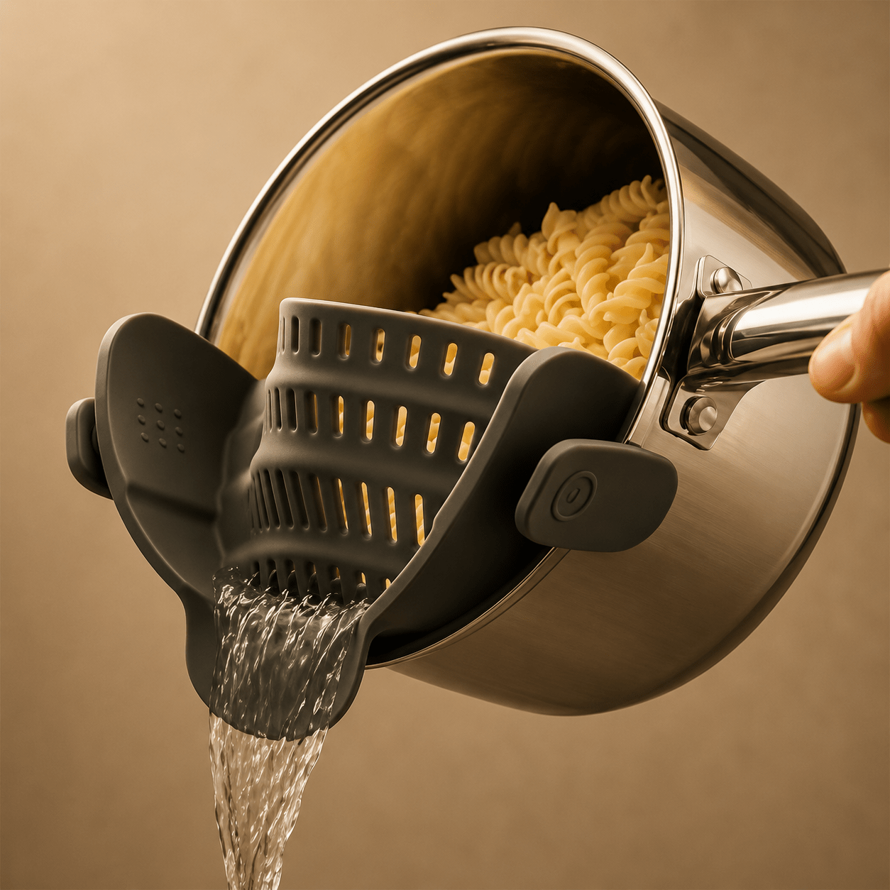 Clip On Pot Strainer - Living Crafted