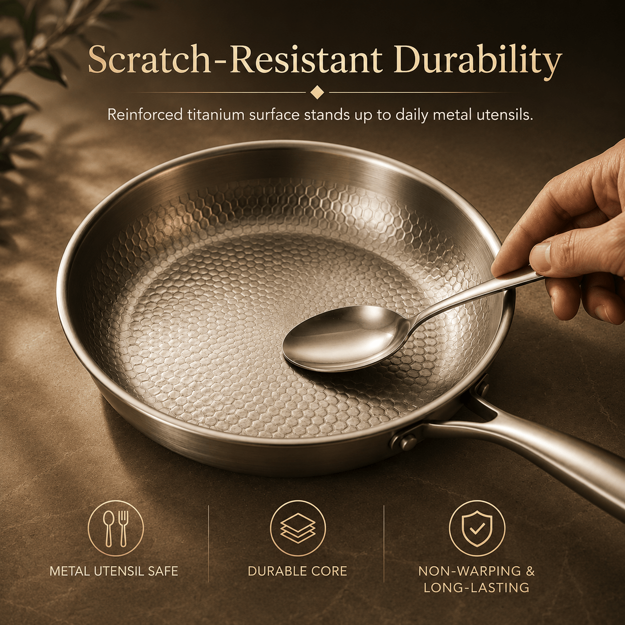 Titanium Pan - Living Crafted