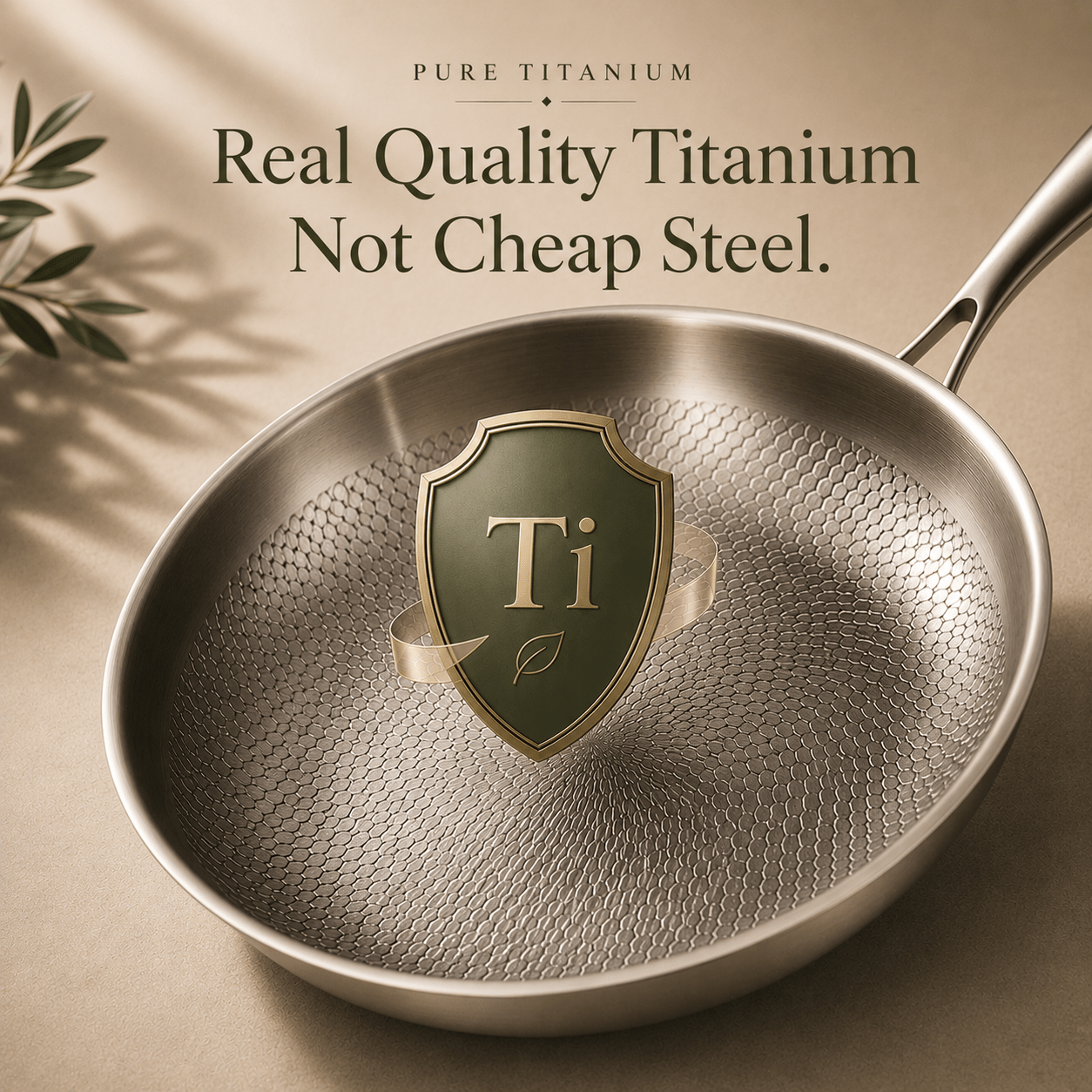 Titanium Pan - Living Crafted