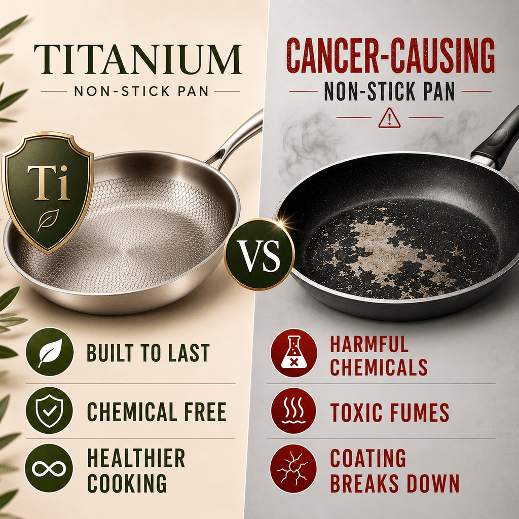 Titanium Pan - Living Crafted