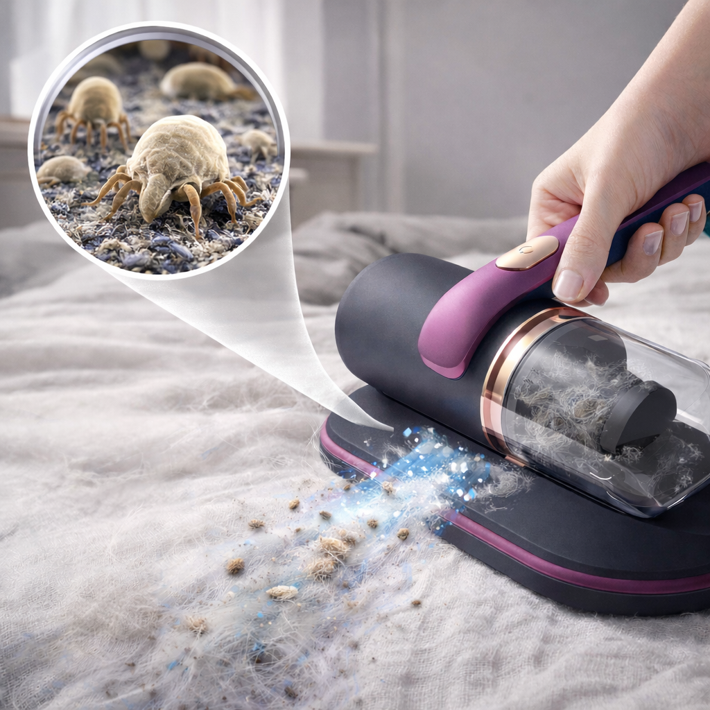 Cordless Dust Mite Vacuum Cleaner