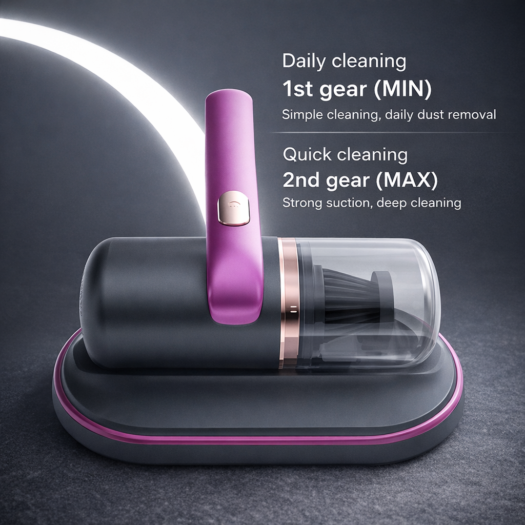 Cordless Dust Mite Vacuum Cleaner