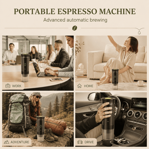 Portable Electric Coffee Maker - Living Crafted