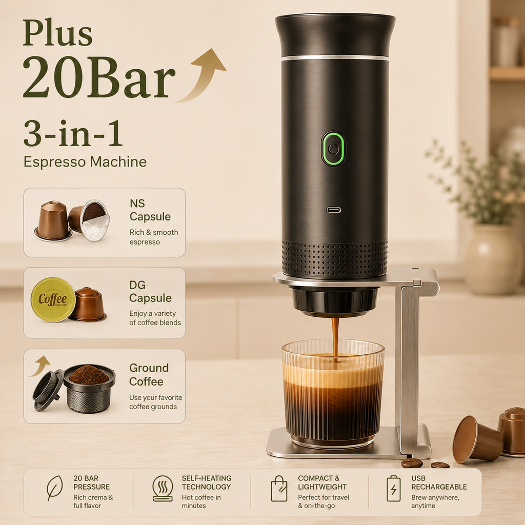 Portable Electric Coffee Maker