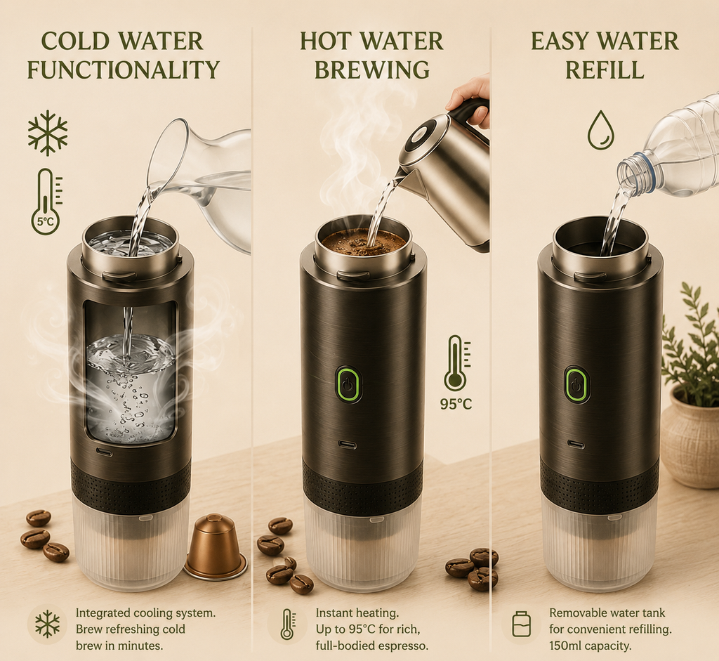 Portable Electric Coffee Maker