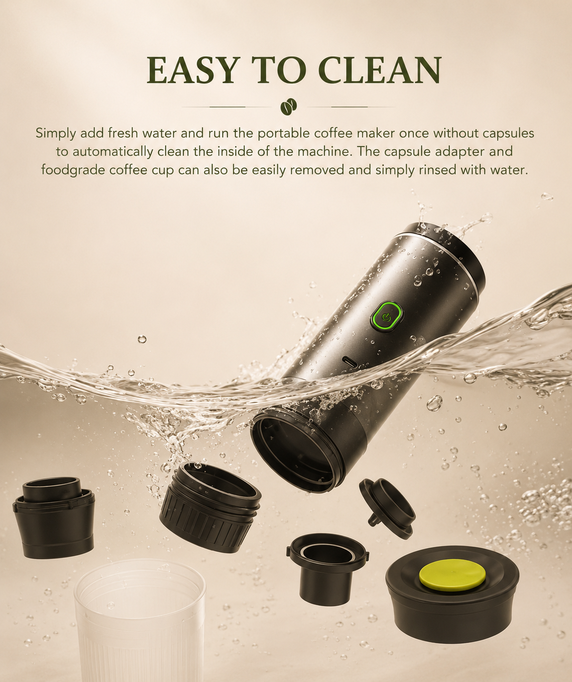 Portable Electric Coffee Maker