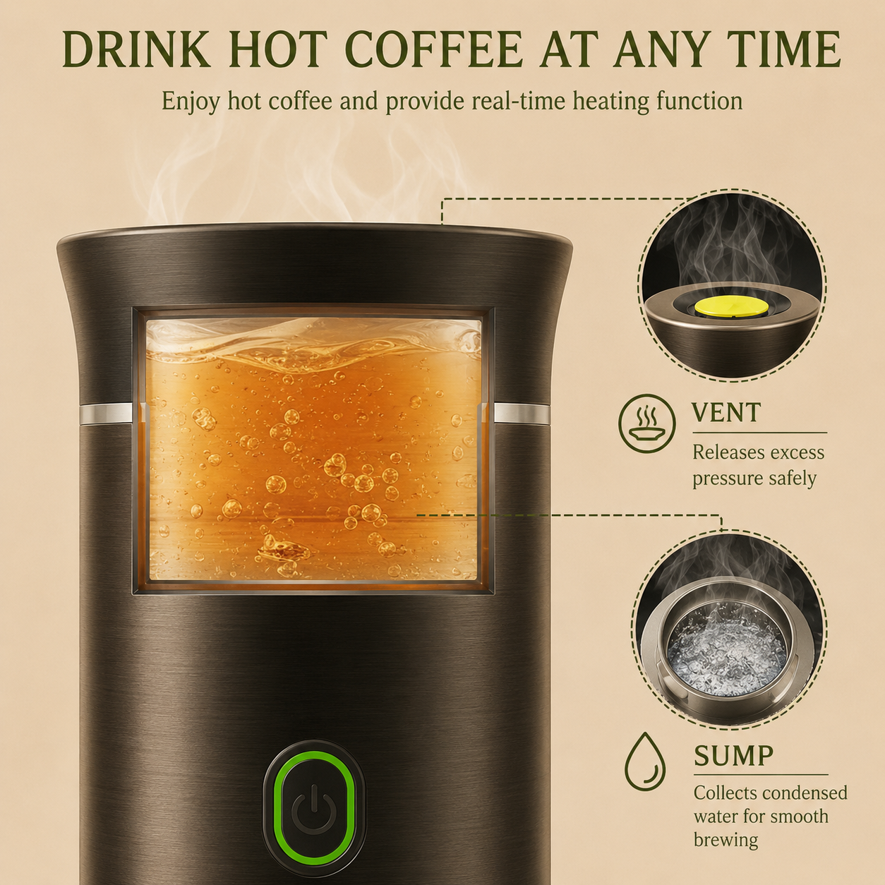 Portable Electric Coffee Maker