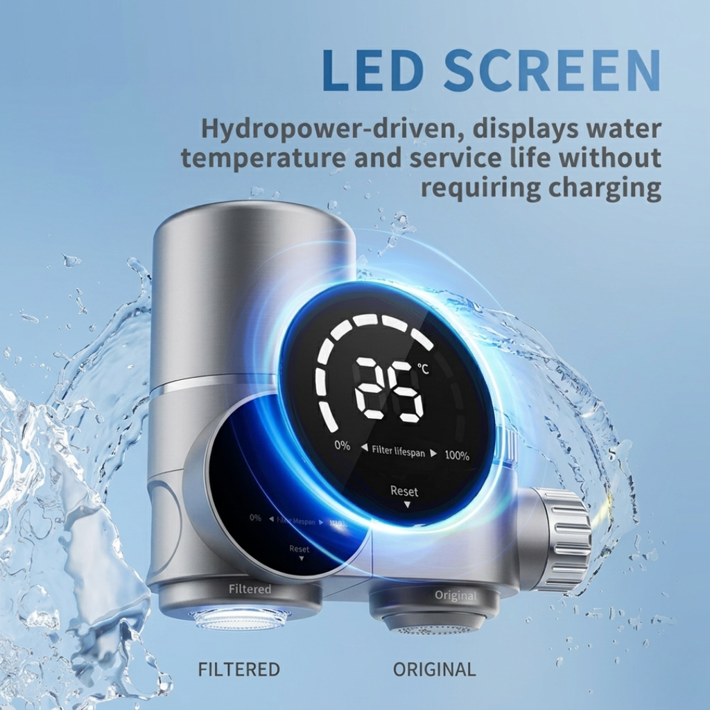 LED Tap Water Filter